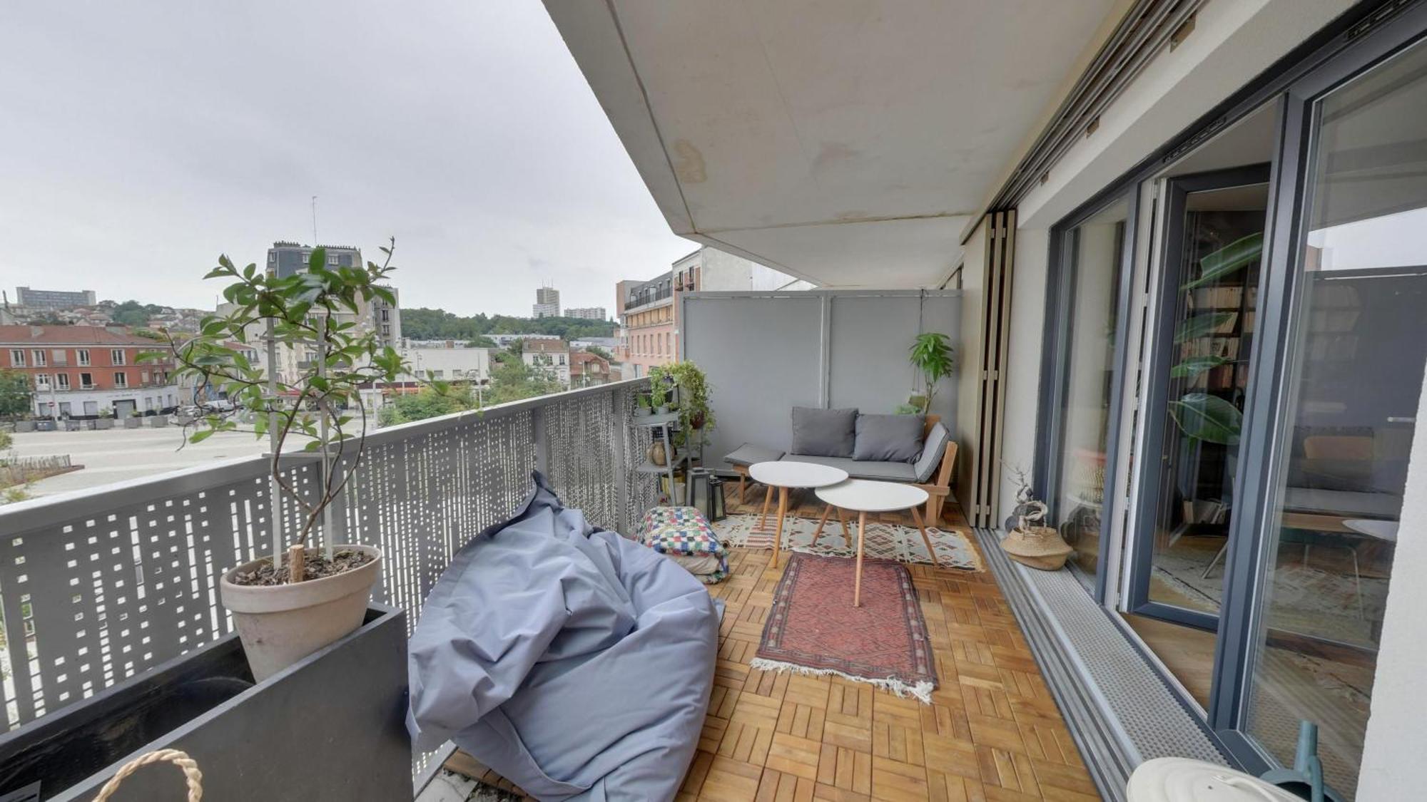 Spacious Flat With Terrasse And Parking Near Metro Bagnolet Extérieur photo